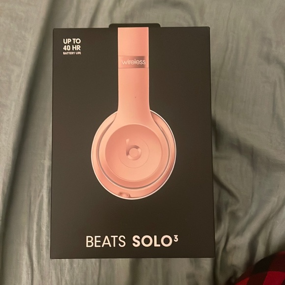 Beats by Dre Headphones Beats Solo 3 Wireless Rose Gold Poshmark